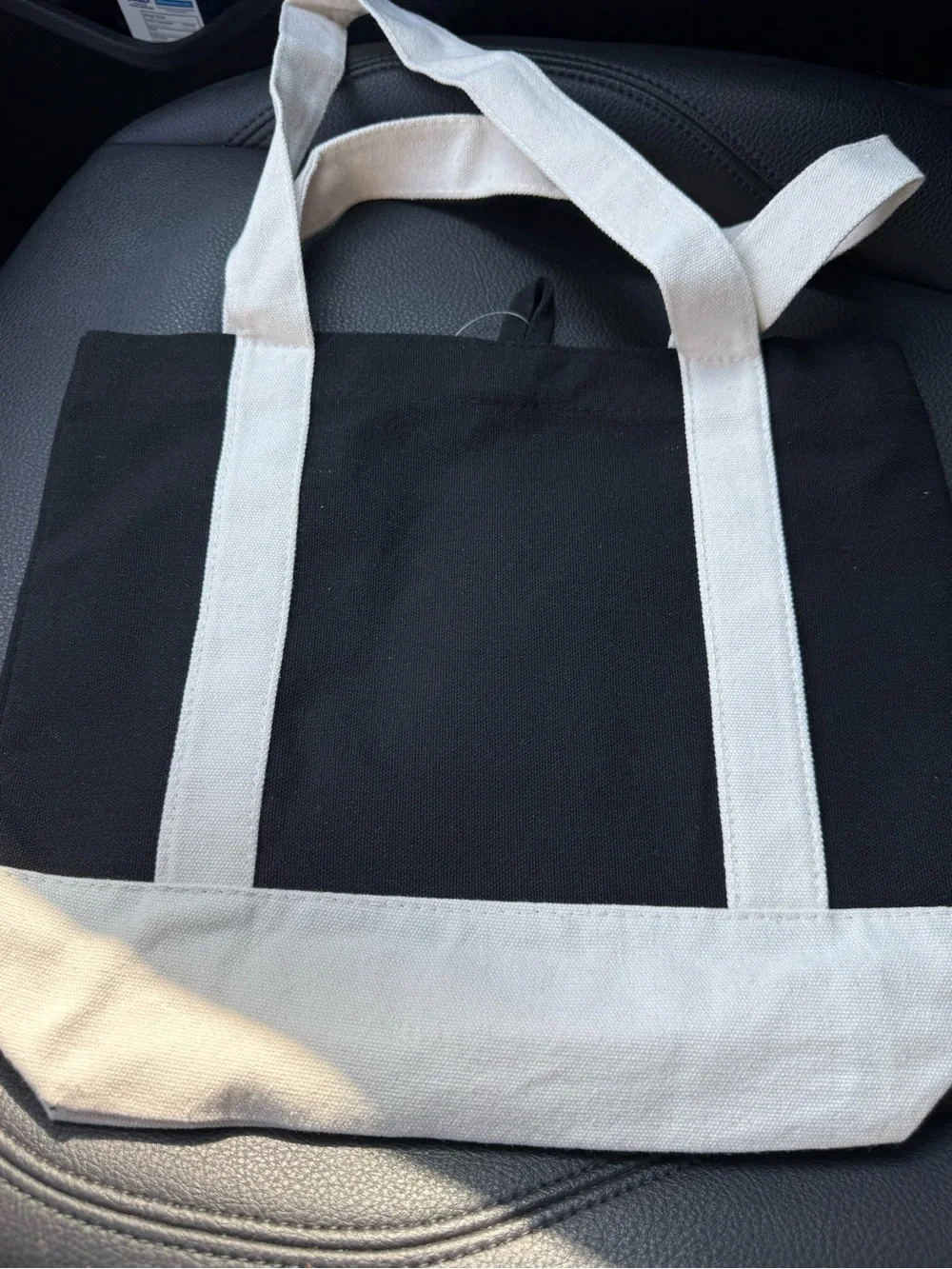NEW 2026 Spirit Halloween Art The Clown Terrifier Black Beige Tote Bag
